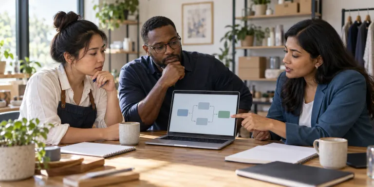 A small-business team evaluates how current tools support its real workflow.