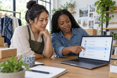 A business owner adds one website connection record while keeping the current DNS provider.
