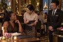 A server confirms a returning guest's preference and records it with her consent.