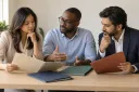A small-business team decides to keep exception-heavy work manual for now.